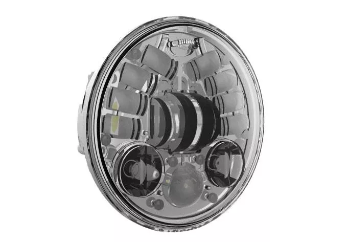 J.W. Speakers 5.75-inch LED Adaptive Headlight -Chrome