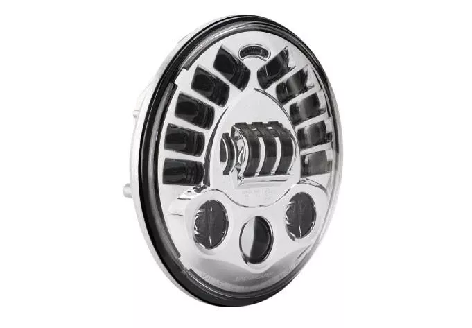 J.W. Speakers 7-inch LED Adaptive Headlight – Chrome