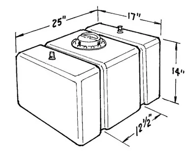 JAZ 22-Gallon C/T Fuel Cell 200-222-01