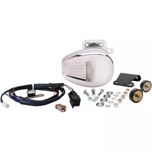 Jims Forceflow Cylinder Head Cooler Kit for 2017-2018 Harley Touring - Chrome
