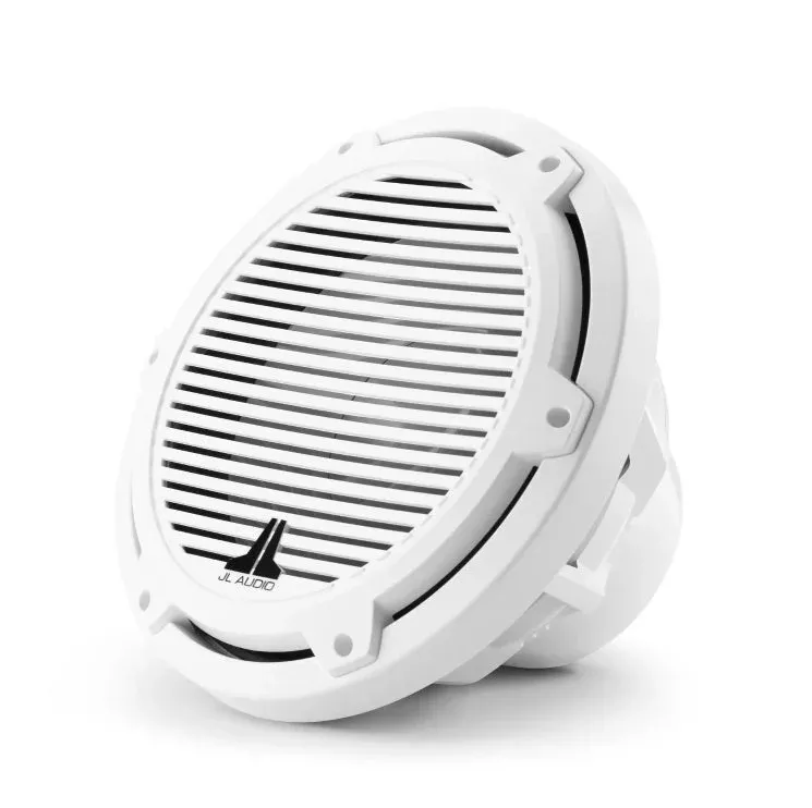 JL Audio 10-Inch Marine Subwoofer Driver Gloss White Classic Grille, 4?
