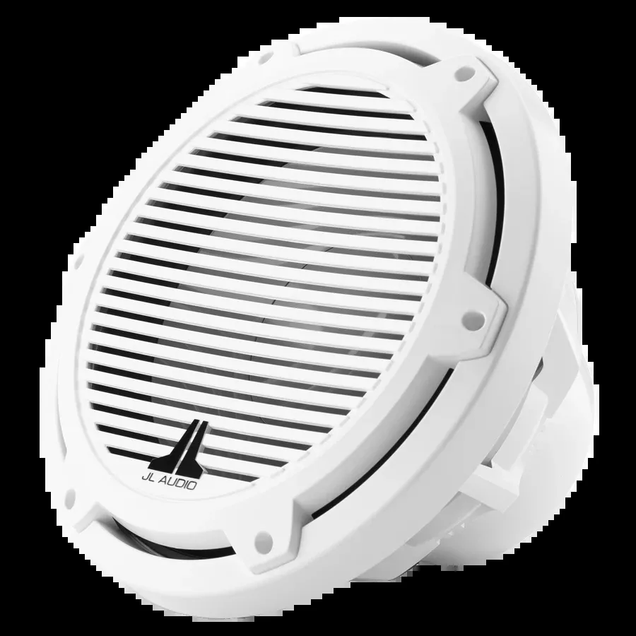 JL Audio 10" Subwoofer Driver (175W, 4 ohm) Classic Grille Gloss White