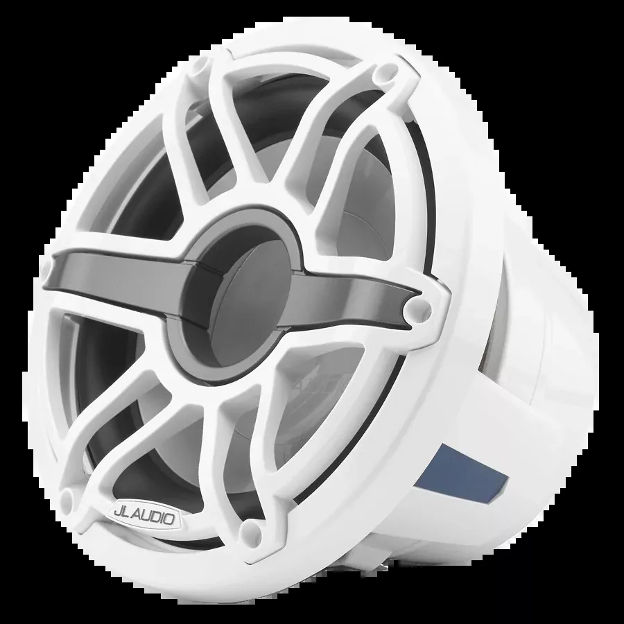 JL Audio M6 Series 10″ Marine Subwoofer – Free Air – Gloss White
