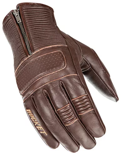 Joe Rocket Cafe Racer Gloves Brown Mens