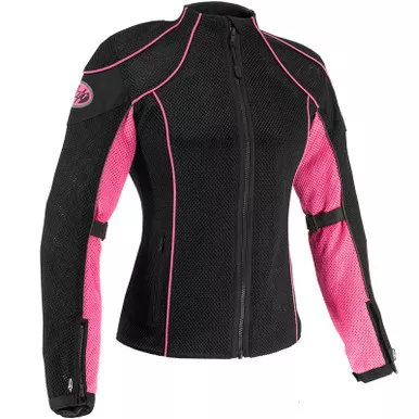 Joe Rocket Majestic Pink Black Womens Jacket