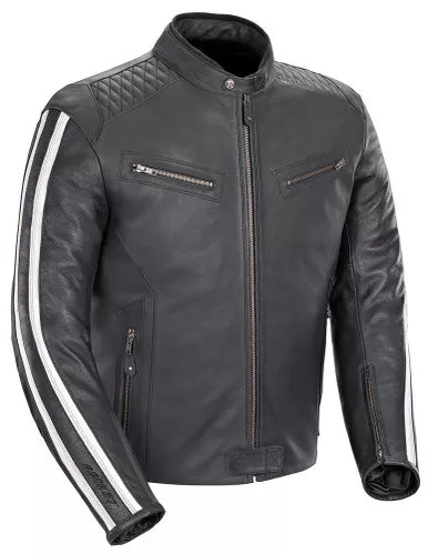 Joe Rocket Vintage Rocket Jacket Black / White Mens