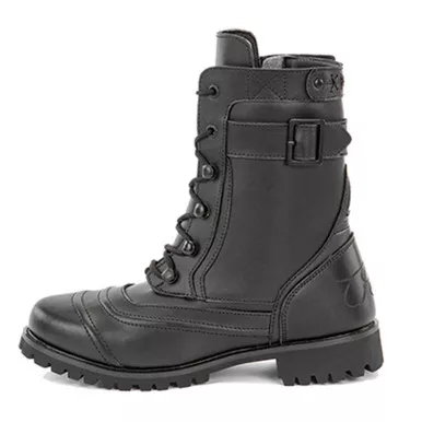Joe Rocket Womens Black Combat Boot