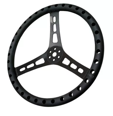 Joes 13in LW Steering Wheel Alum Dished 13513-B