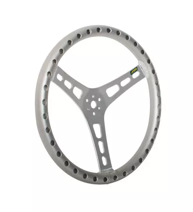 Joes 15in LW Steering Wheel Aluminum Dished 13515-A