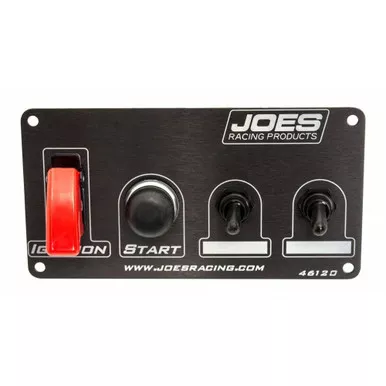 Joes Switch Panel Ing/Start w /2 Acc Switches No Light 46120