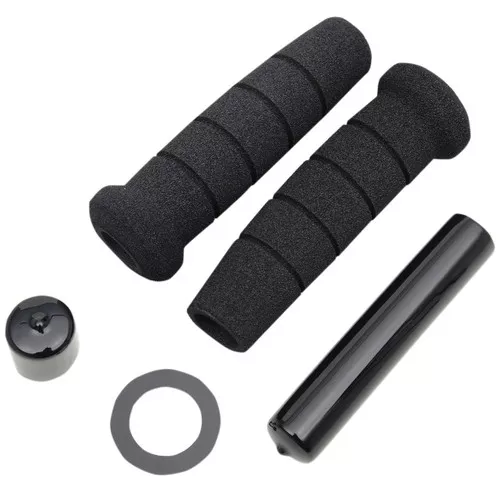 Johar Superbike Black Grips (JO1104)