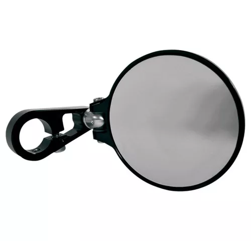 Joker Machine Bar End Mirror Folding Black 3.25" (09-303B)