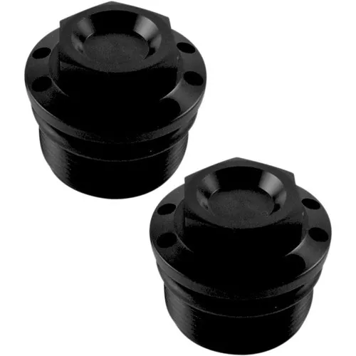 Joker Machine Fork Tube Caps for Harley