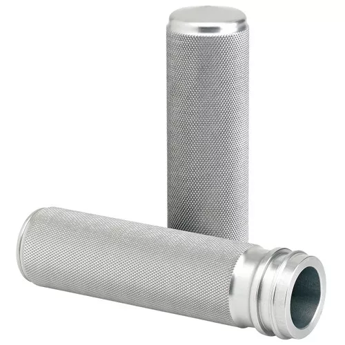 Joker Machine Knurled Raw Grips TBW (03-89CL)