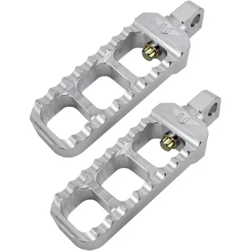 Joker Machine Serrated Narrow Foot Pegs for Harley
