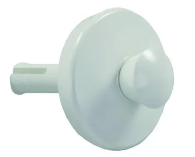 JR Products 95105 Single Stem Pop-Up Stopper - White