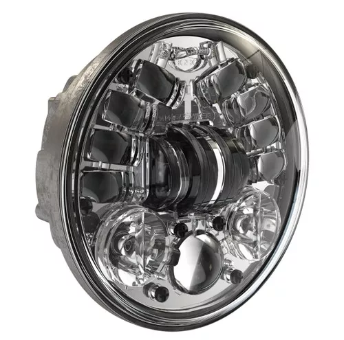 JW Speaker 5.75" Adaptive 2 LED Chrome Headlight (0555101)