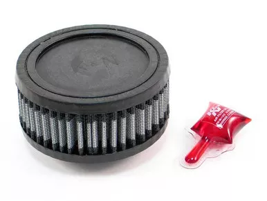 K&N Air Filter RU-0370 1-3/4 Flg 4-1/2 Od-B 4-5/16 Od-T 2 H