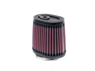 K&N Air Filter RU-2980 2-1/8 FlgTprd Oval 4 H W/Vent