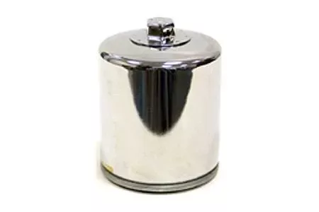 K & N Performance Oil Filters for '02-15 V-Rod Models Chrome