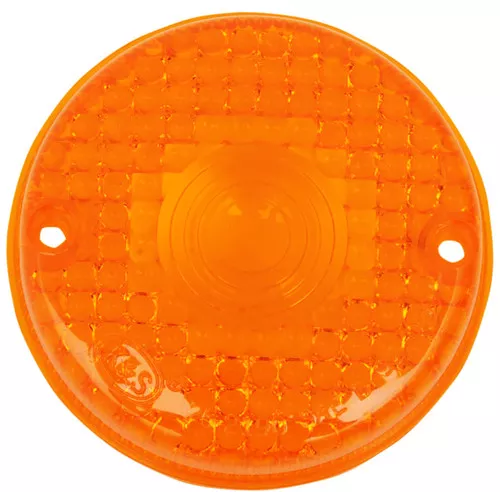 K&S DOT Compliant Amber Orange Turn Signal Lens (25-2190)