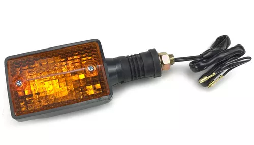 K&S DOT Compliant Black Turn Signal w/Amber Lens (25-4075)