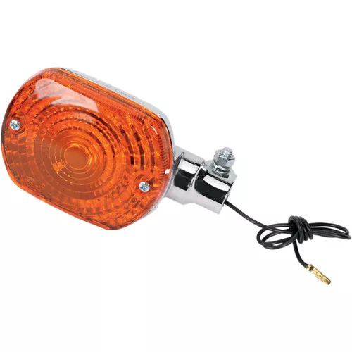 K&S DOT Compliant Turn Signal w/Amber Lens (25-2166)