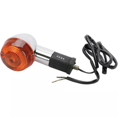 K&S DOT Compliant Turn Signal w/Amber Lens (25-2224)