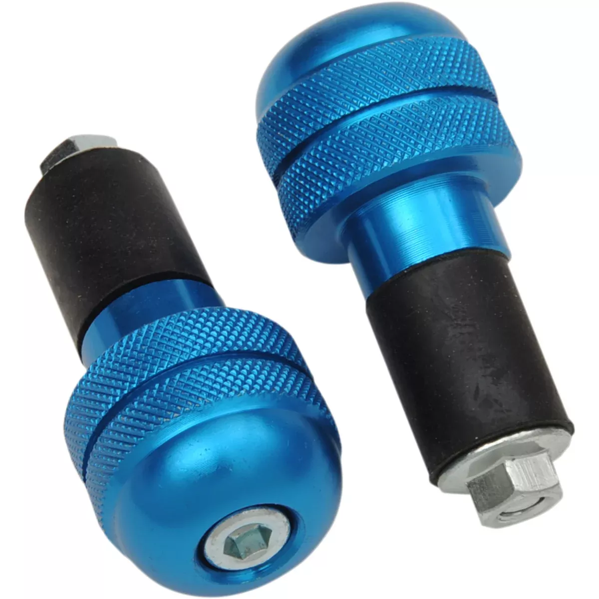 K&S TECHNOLOGIES 156001 15-6001 Anti-Vibration Handlebar End Bar End – Anti-Vibrating – Blue