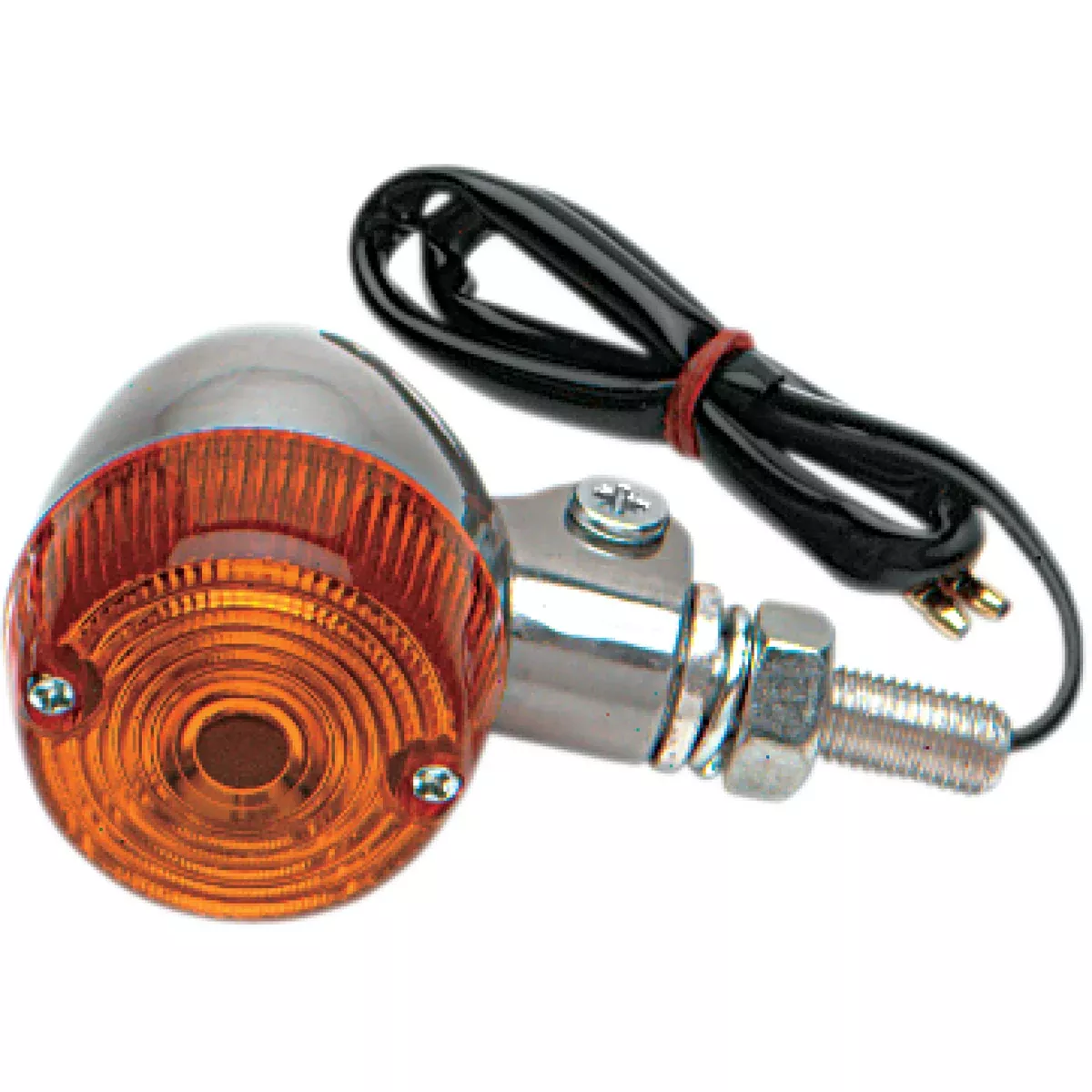 K&S TECHNOLOGIES 25-8320 25-8320 Aluminum Body Marker Lights Marker Light – Single Filament – Aluminum/Amber – Style 1