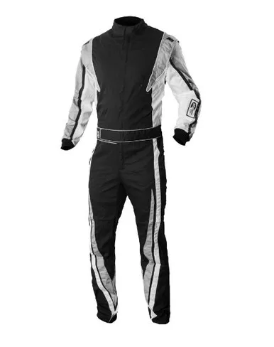K1 Racegear Suit Victory Black Small SFI 1 20-VIC-N-S