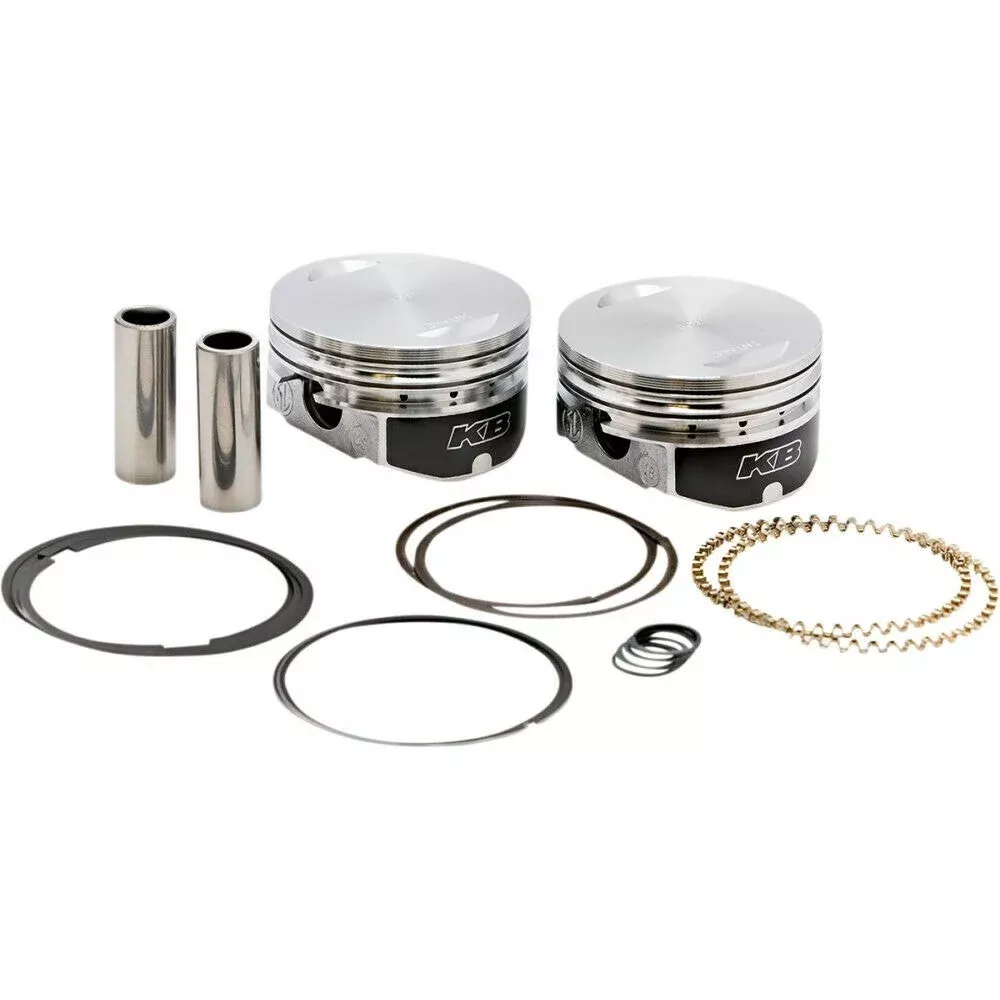 KB Performance Hypereutectic Piston Kit 3.750 Bore 8.8:1 Harley Twin Cam 99-06