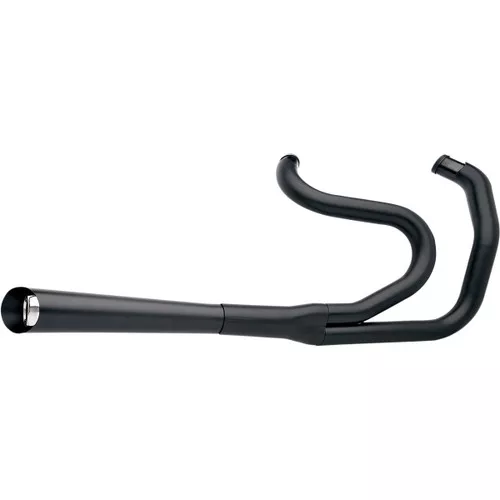 Kerker Supermeg 2-into-1 Black Exhaust System (127-71580)