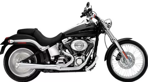 Kerker Supermeg 2-into-1 Chrome Exhaust System (128-71454)
