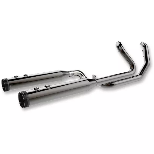 Khrome Werks 2-2 3-Step Dominator Exhaust for 2017-2024 Harley Touring - Eclipse