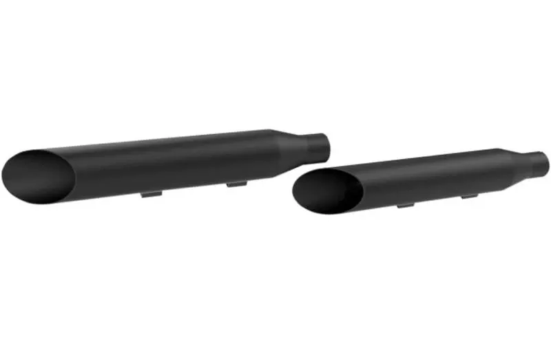 Khrome Werks 3" HP-Plus Slip-On Mufflers for '14-22 Harley Davidson XL Models -Slash-cut, Chrome