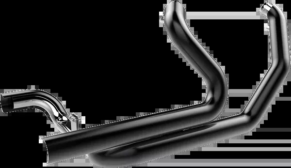 Khrome Werks Aggressor 2-Into-2 Crossover Headers – Black – FL
