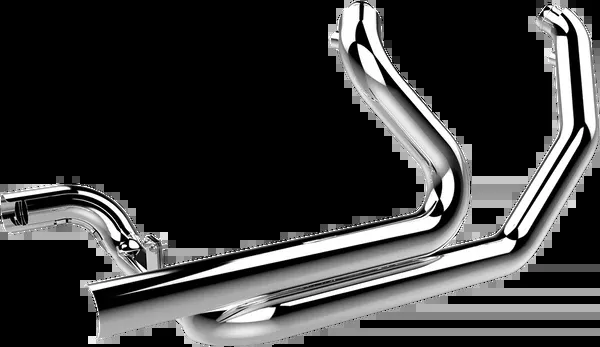 Khrome Werks Aggressor 2-Into-2 Crossover Headers – Chrome – FL