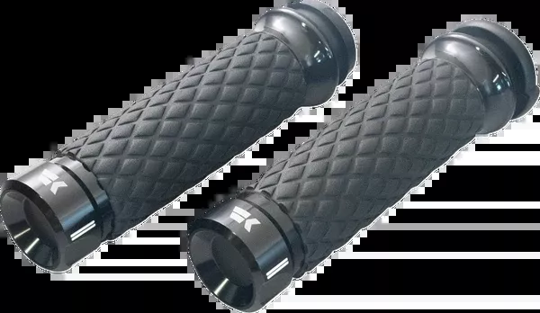 Khrome Werks Klassic Grips – Custom Contour – Diamond – Black