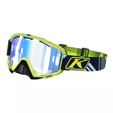 Klim Radius Goggle Tenacious Smoke Tint Blue Mirror size