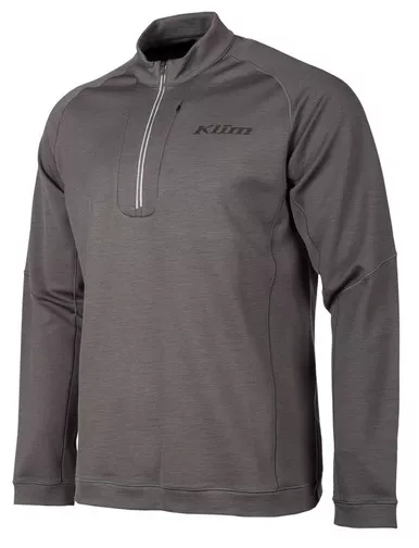 Klim Teton Merino Wool 1/4 Zip Asphalt