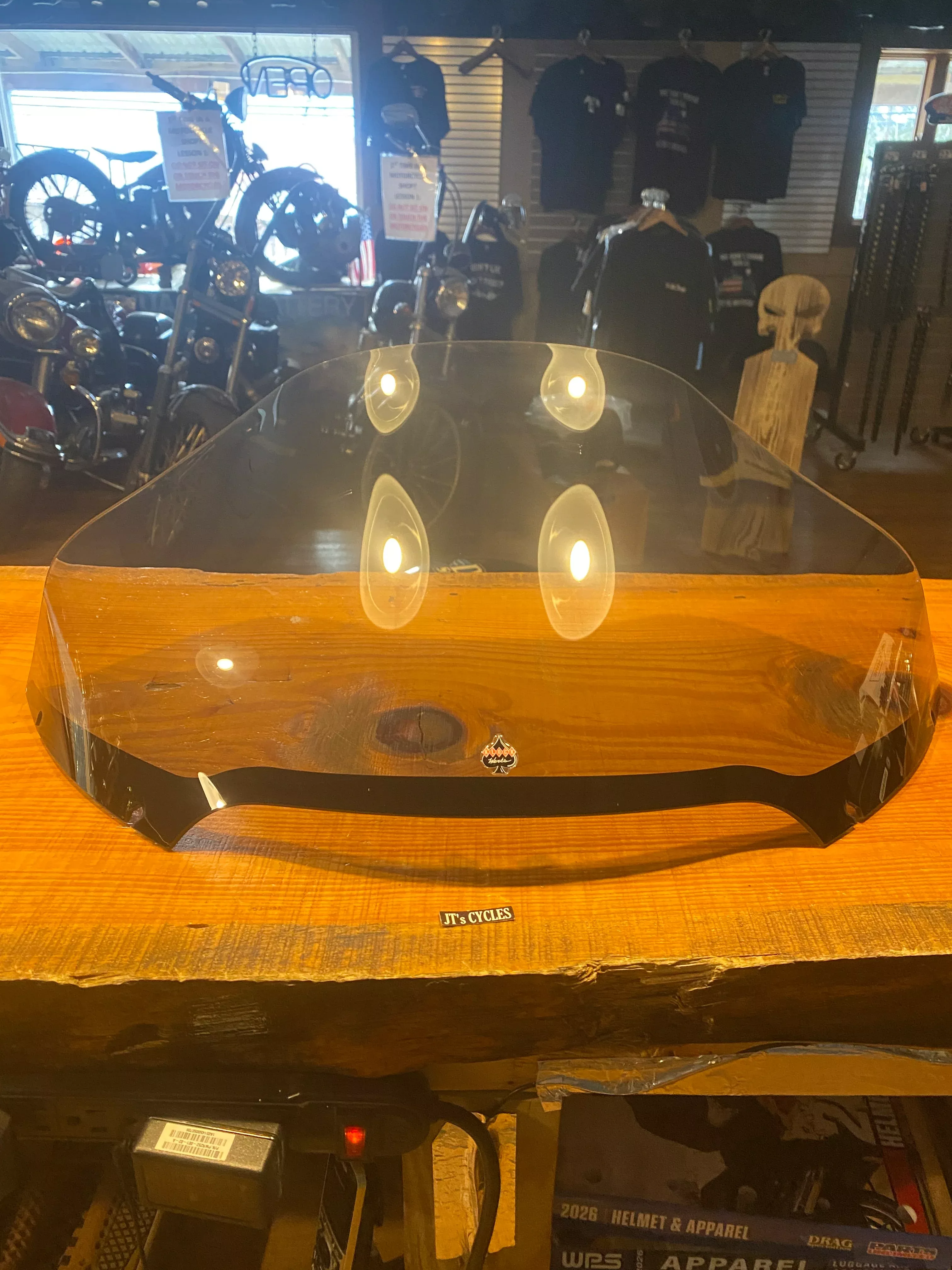 Klock Werks 14" Tint Sport Flare Windshield for 2015-2025 Harley Road Glide FLTR