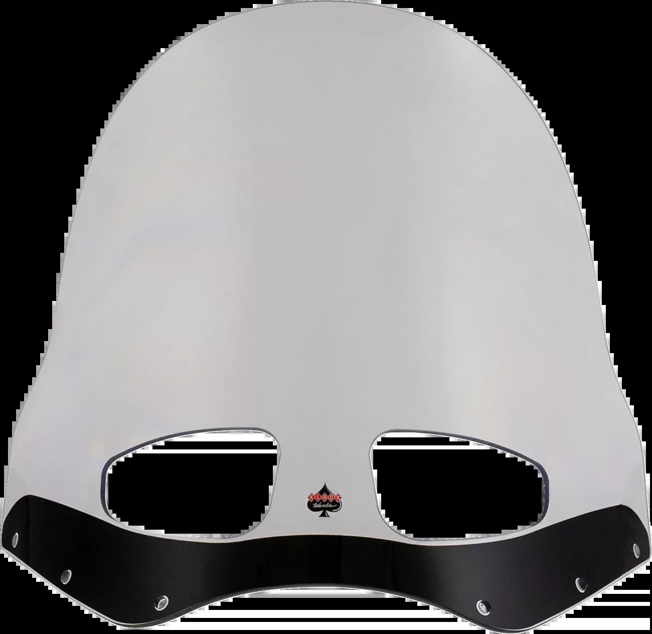 Klock Werks 15" Flare Clear Vented Road Warrior Fairing Motorcycle Windshield