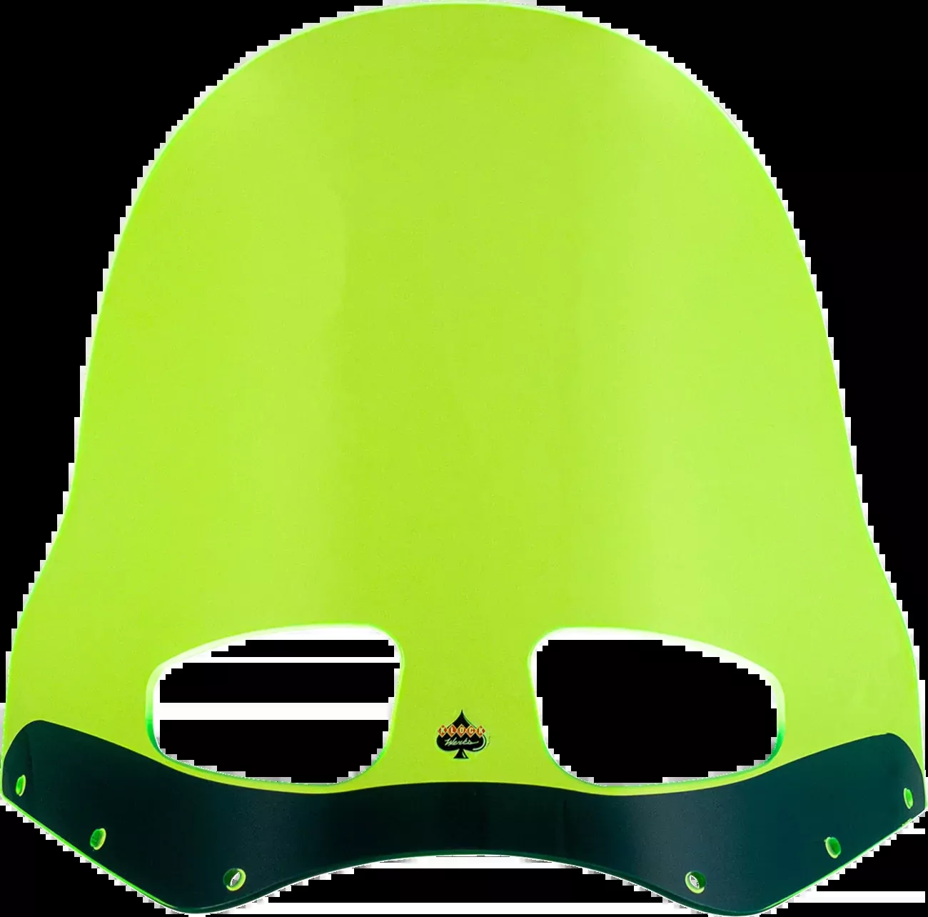 Klock Werks 15" Flare Green Ice Road Warrior Fairing Motorcycle Windshield