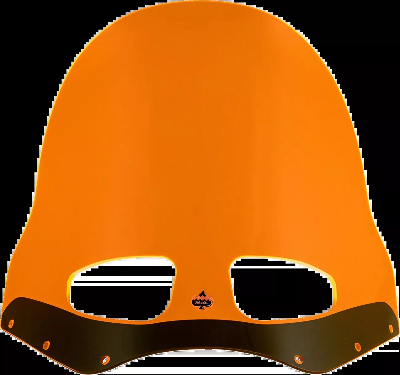 Klock Werks 15" Flare Orange Ice Road Warrior Fairing Motorcycle Windshield