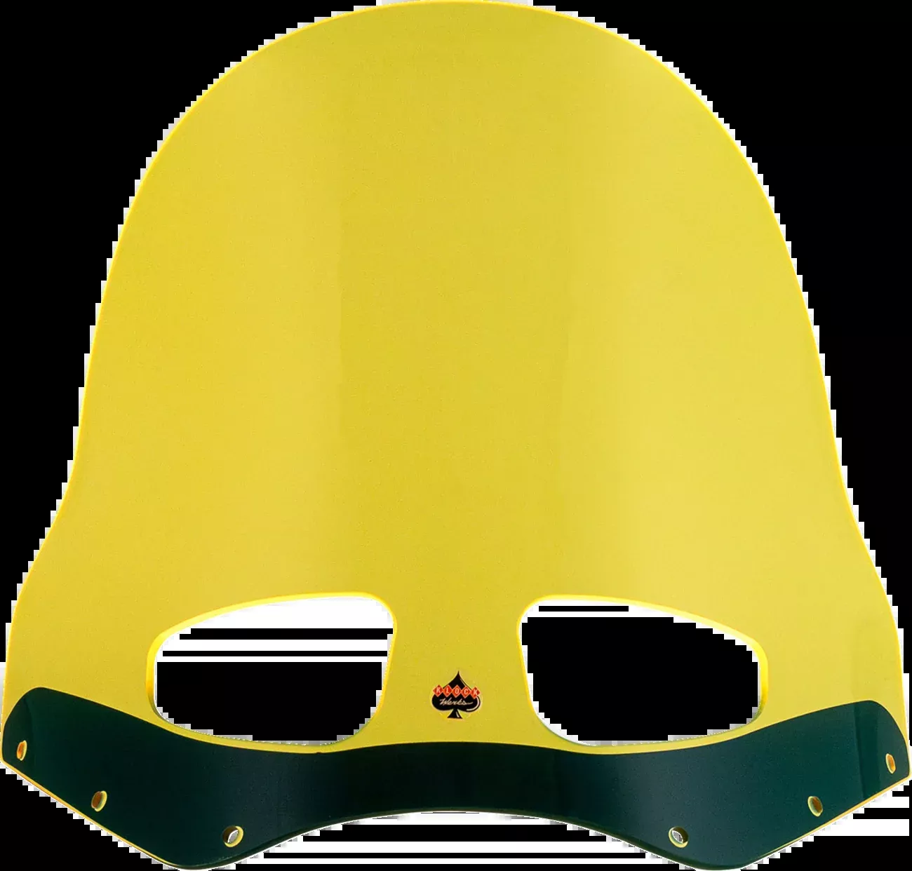 Klock Werks 15" Flare Yellow Ice Road Warrior Fairing Motorcycle Windshield