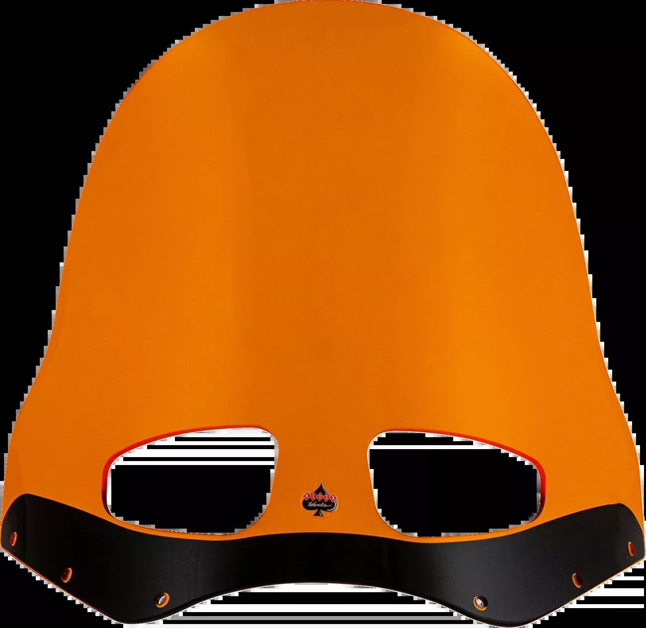 Klock Werks 15" Kolor Flare Orange Road Warrior Fairing Motorcycle Windshield