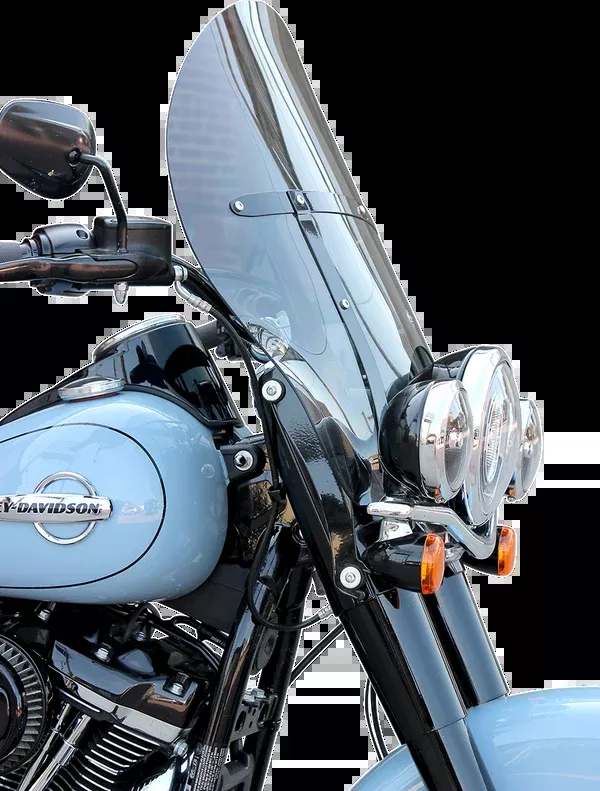 Klock Werks Billboard Flare Windshield - 20" - Tinted - '18-'25 Harley-Davidson