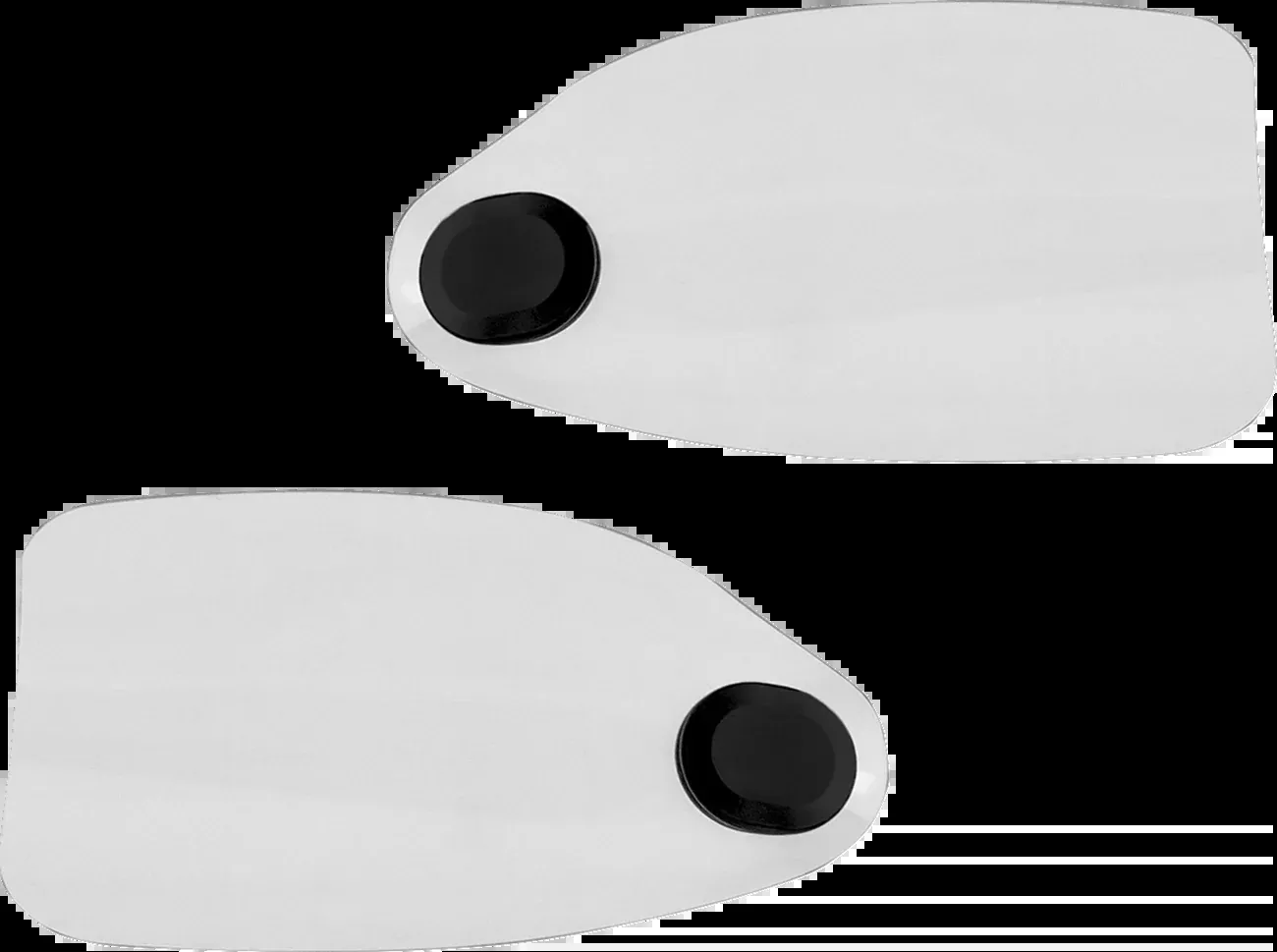 Klock Werks Clear Flare Hand Guards fits 2014-2025 Indian Challenger Chieftain