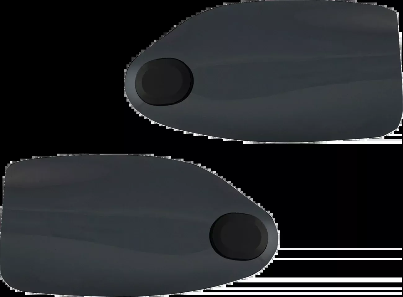 Klock Werks Dark Smoke Flare Hand Guards for 2014-25 Indian Challenger Chieftain